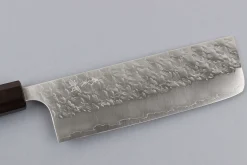 Couteau nakiri 16,5cm japonais artisanal Yoshimi Kato Hyo SG2