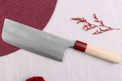 Couteau nakiri 16,5cm japonais artisanal Masakage Yuki Shirogami 2