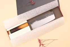 Couteau nakiri 16,5cm japonais artisanal Hado Sumi WS2