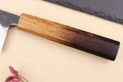Couteau nakiri 16,5cm japonais artisanal Hado Sumi WS2