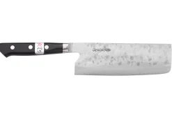 Couteau nakiri 16,5cm japonais artisanal Fujiwara Maboroshi