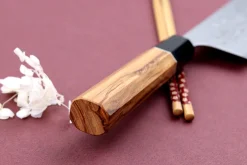 Couteau nakiri 16,5cm japonais artisanal Yuzo Damas VG10