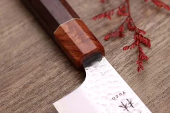 Couteau nakiri 17cm japonais artisanal Yuzo Akira Tsuchime VG10