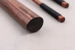 Couteau nakiri 17cm japonais Shizu Hamono Gen VG10 damas