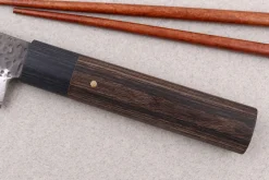 Couteau nakiri 13cm japonais Shizu Hamono Gen VG10 damas