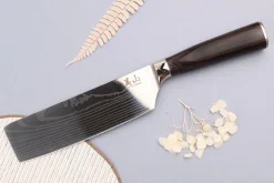 Couteau nakiri 17cm Kutoyama Black Pakka