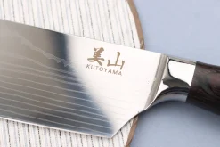 Couteau nakiri 17cm Kutoyama Black Pakka