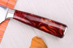 Couteau nakiri 17cm Kutoyama Red Flame