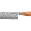 Couteau nakiri 17cm Wusaki Fujiko 10CR damas