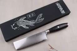 Couteau nakiri 17cm Wusaki Fujiko Black 10CR