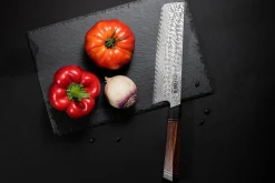 Couteau nakiri Fukito Desert Damas 67 couches 18cm