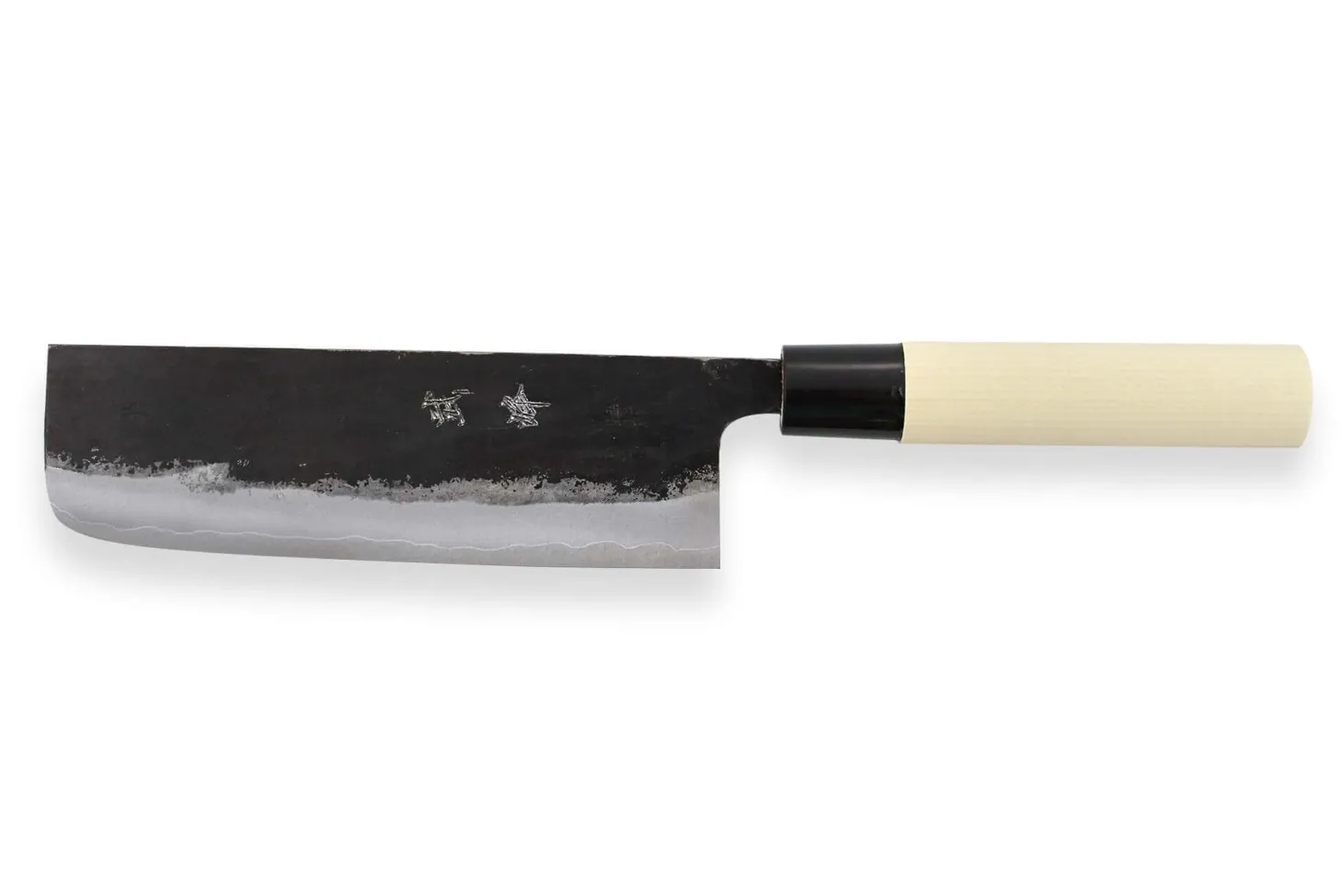 Couteau nakiri japonais artisanal Murata 16.5cm Aogami 1