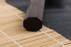 Couteau nakiri japonais artisanal Takeshi Saji R2 Nickel Damas 16,5cm