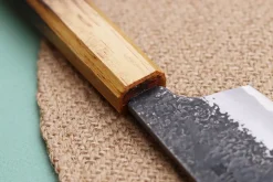 Couteau nakiri japonais artisanal Sakai Takayuki Homura Guren 18cm