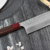 Couteau nakiri japonais artisanal Yoshimi Kato Minamo SG2 Tsuchime 16cm