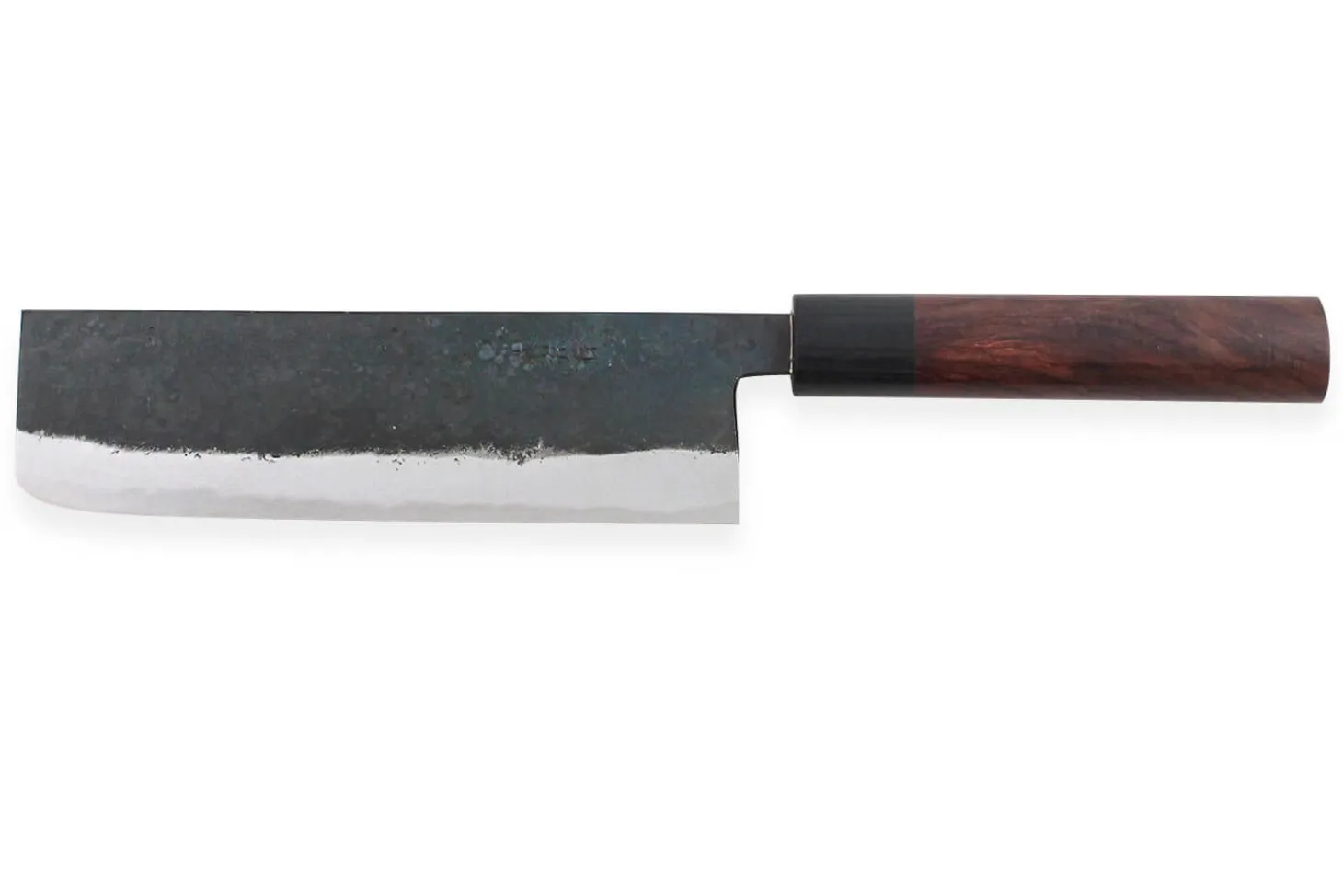 Couteau nakiri japonais artisanal Nishida Shirogami 17cm