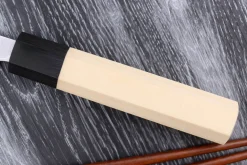 Couteau nakiri japonais artisanal Masakage Shimo 16,5cm Shirogami