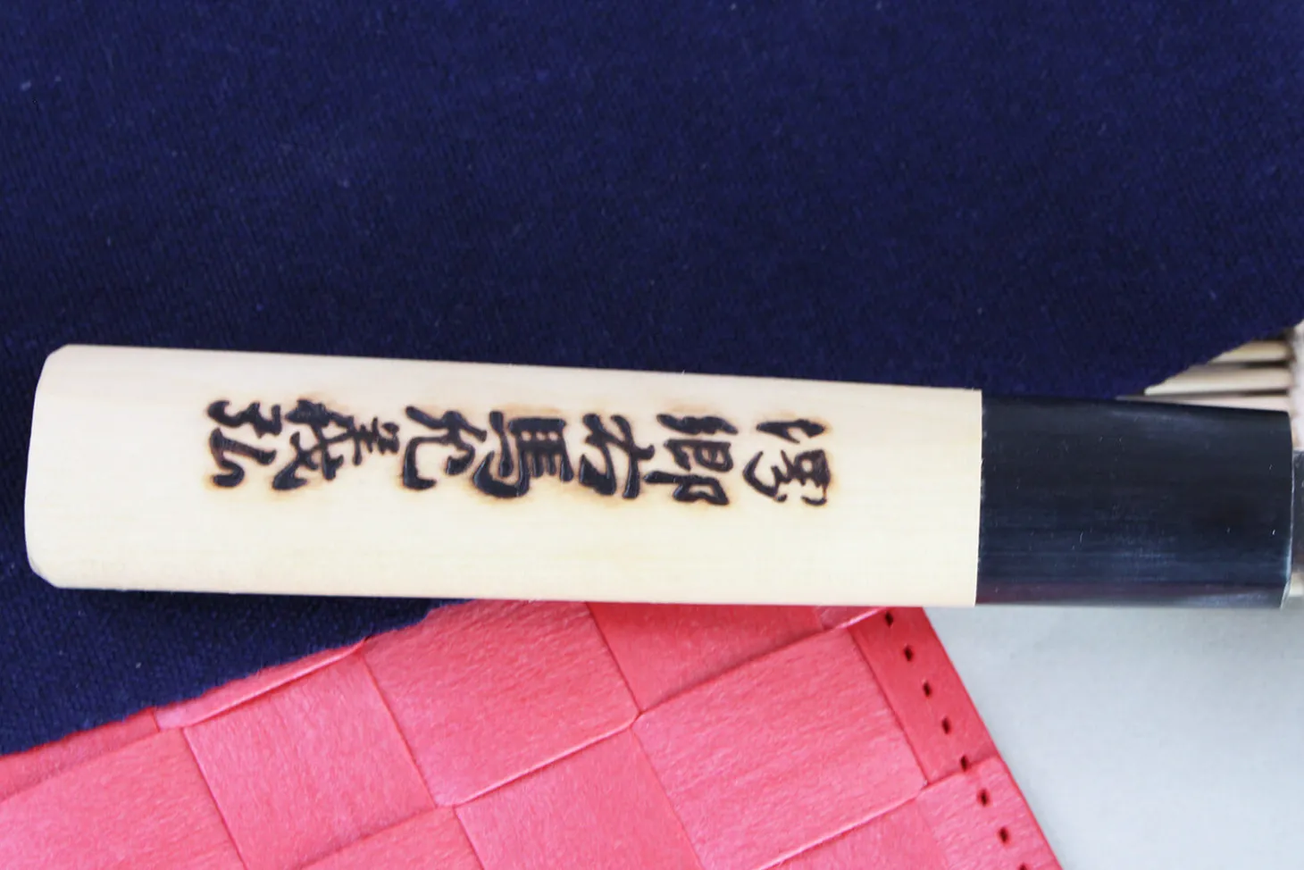 Couteau nakiri japonais artisanal Yoshihiro Kogeta White 2 steel 16.5cm