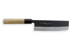 Couteau nakiri japonais artisanal Yoshihiro White 2 steel 16.5cm