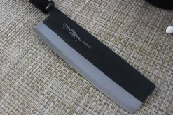 Couteau nakiri japonais artisanal Yoshihiro White 2 steel 16.5cm