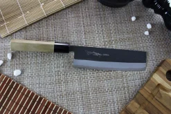 Couteau nakiri japonais artisanal Yoshihiro White 2 steel 16.5cm