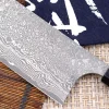 Couteau nakiri japonais artisanal Masakage Kumo 16,5cm damas 63 couches