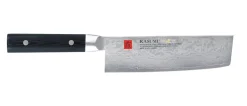 Couteau nakiri japonais Kasumi Masterpiece damas haut de gamme 17cm