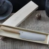 Couteau nakiri japonais Shizu Hamono Yuri 17.5cm manche clair