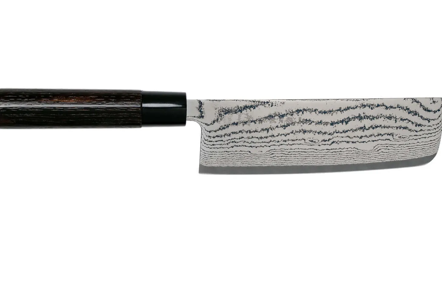 Couteau nakiri Tojiro Shippu Black damas lame 16,5cm