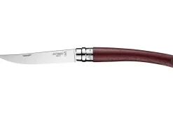 Couteau opinel Effilé n°10 lame 10cm virole tournante manche en padouk