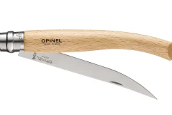 Couteau opinel Effilé n°12 lame 12cm virole tournante manche en hêtre