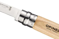 Couteau opinel Effilé n°12 lame 12cm virole tournante manche en hêtre