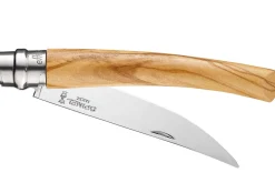 Couteau Opinel Effilé n°10 lame 10cm manche en olivier