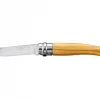 Couteau opinel Effilé n°08 lame 8cm virole tournante manche en olivier