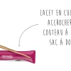 Couteau Opinel N°06 Baroudeur lame 7cm manche framboise