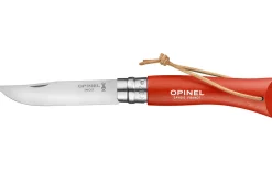 Couteau Opinel N°07 Baroudeur lame 8cm manche orange