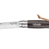 Couteau Opinel N°08 Baroudeur lame 8,5cm manche brun noir