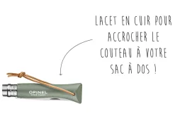 Couteau Opinel N°06 Baroudeur lame 7cm manche sauge