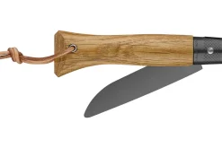 Couteau Opinel Neo6 lame 7cm Opiflex® revêtement noir manche en chêne
