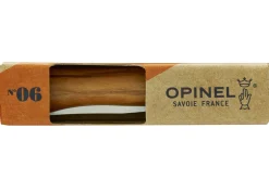 Couteau Opinel Tradition Luxe N°6 lame 7cm manche en bois d'olivier