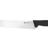 Couteau à pain courbé professionnel Ambrogio Sanelli Supra Hard noir 26cm