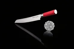 Couteau à pain DICK Red Spirit acier inoxydable 26cm manche rouge
