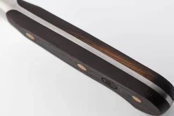 Couteau à pain extra-large Wüsthof Crafter forgé 26cm en chêne fumé