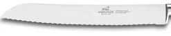 Couteau à pain forgé Sabatier Perigord lame dentelée 20cm manche en noyer