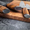 Couteau à pain Fukito Olive Damas 14Cr 21cm