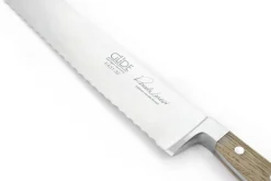 Couteau à pain Güde Alpha Chêne 32cm en acier forgé