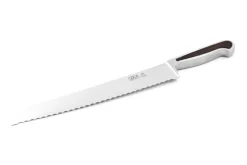 Couteau à pain Güde Delta D431/26 forgé à la main lame dentée 26cm
