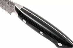Couteau à pain japonais Zwilling Kramer Euro Stainless 26cm damassé manche en micarta