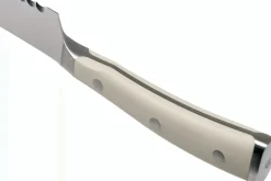 Couteau à pain Wüsthof Classic Ikon blanc forgé 20cm