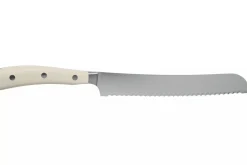 Couteau à pain Wüsthof Classic Ikon blanc forgé 20cm